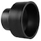 Charlotte Pipe And Foundry Charlotte Pipe 2 in. Hub X 3 in. D Hub ABS Coupling ABS001021000 - alternate 1